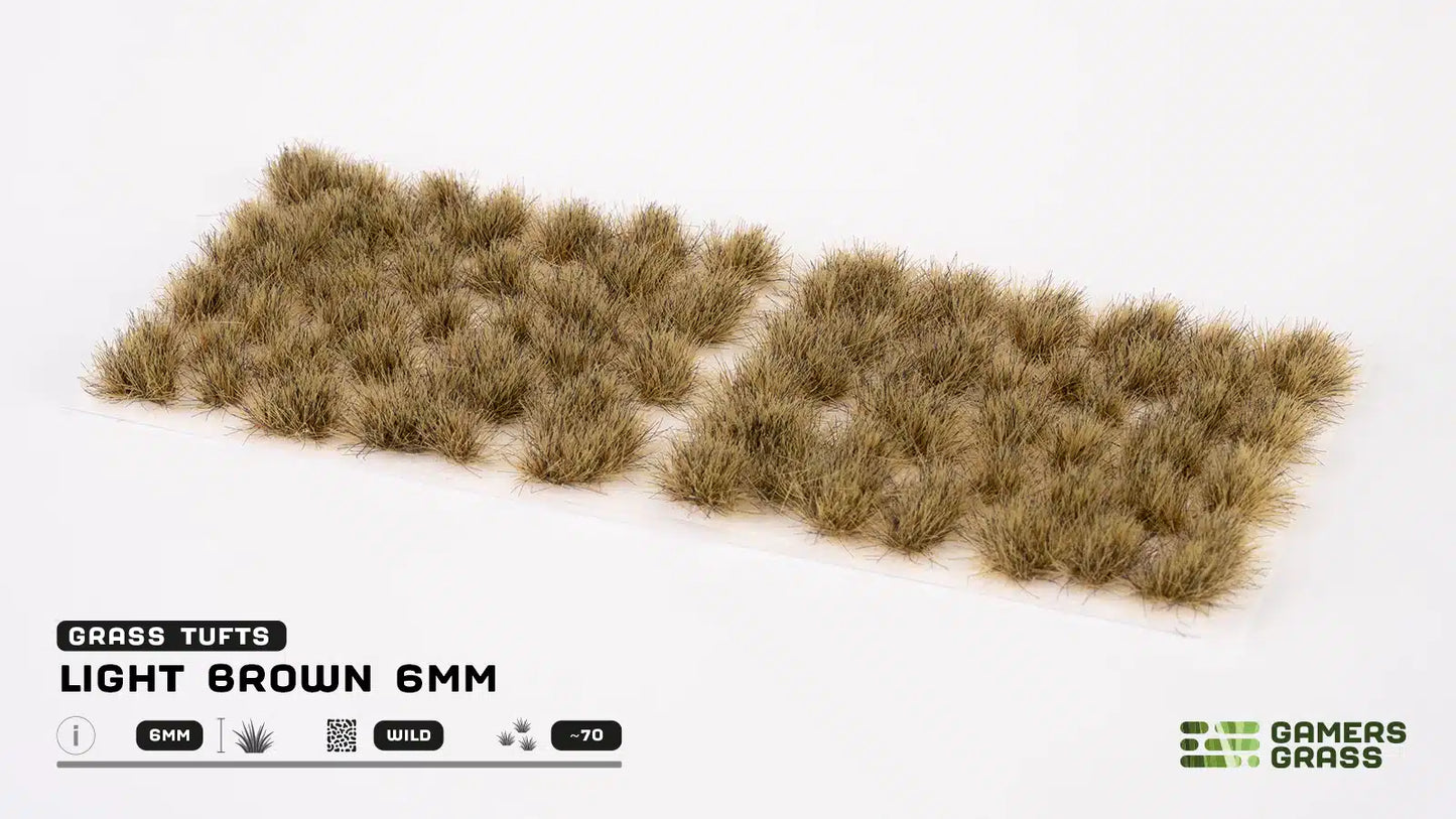 Light Brown Tufts 6mm - Wild