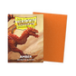 Dragon Shield Amber Matte Sleeves - Standard Size (100)