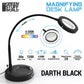 Magnifying desk lamp - Darth Black