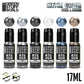 Metallic Paints Set - Silver