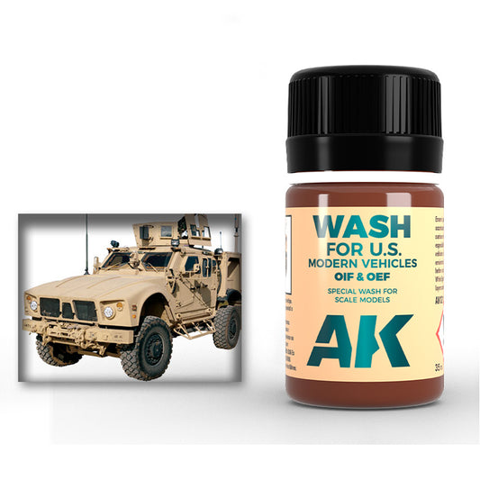 AK Weathering Paints - OIF & OEF Wash