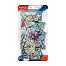 Pokémon TCG: Scarlet & Violet 4 - Paradox Rift - Premium Checklane Display - Deino, Zweilous, Hydreigon