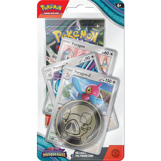 Pokemon TCG - Twilight Masquerade - premium Checklane with Porygon