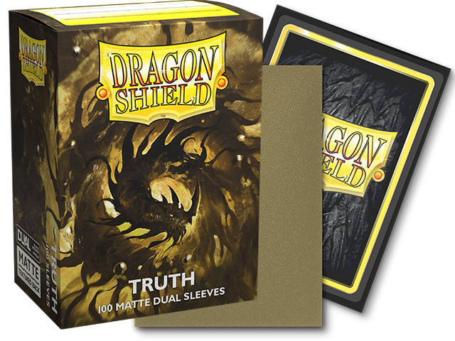 Dragon Shield Matte Dual Sleeves Standard Size - Truth (100)