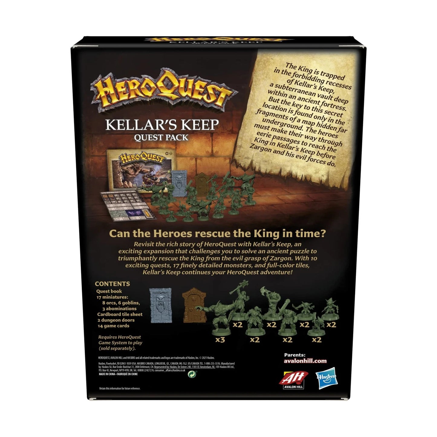 HeroQuest - Kellar's Keep Expansion