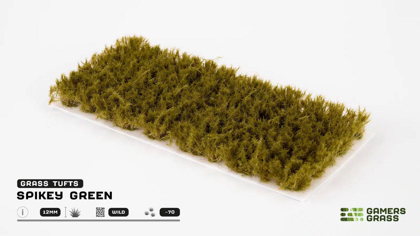 Spikey Green Tufts 12mm