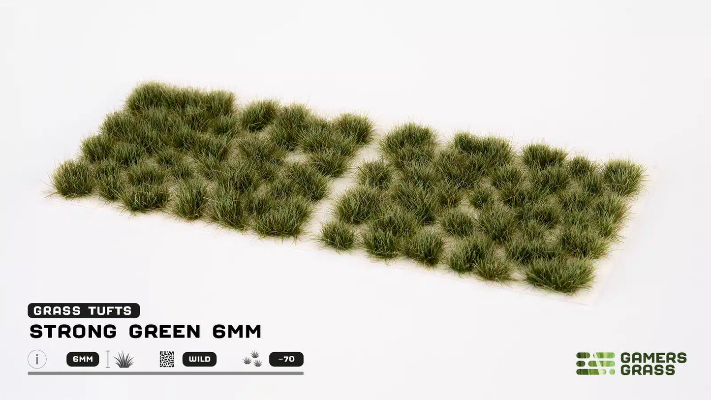 Strong Green Tufts 6mm