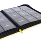 9 Pocket Exo Tec Zip Binder - Sunrise Yellow