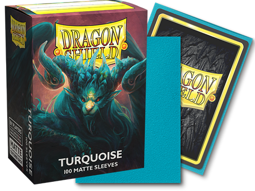 Dragon Shield Matte Sleeves Standard Size - Turquoise