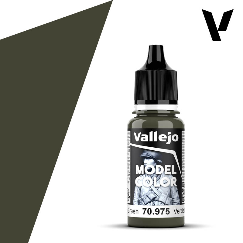 Vallejo Model Color 975 17ml Military Green Matt Acrylic