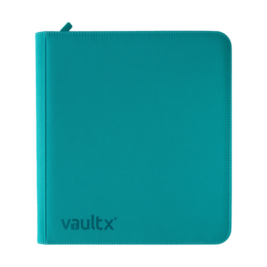 12 Pocket Exo Tec Zip Binder XL - Ocean Blue
