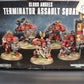 Blood Angels Terminator Assault Squad On Sprue Missing A few bits Warhammer 40k