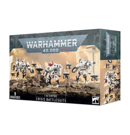 T'au XV8 Crisis Battlesuit Team
