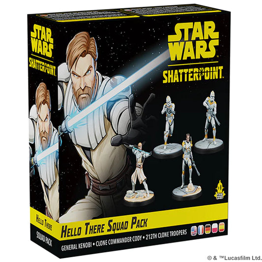 Star Wars Shatterpoint: Hello There (General Kenobi Squad Pack)