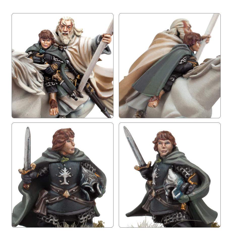 Gandalf the White and Peregrin Took