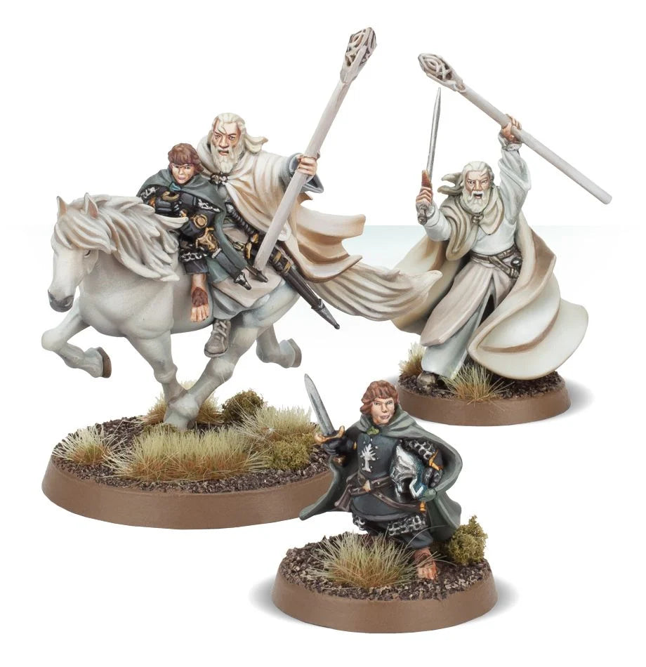 Gandalf the White and Peregrin Took