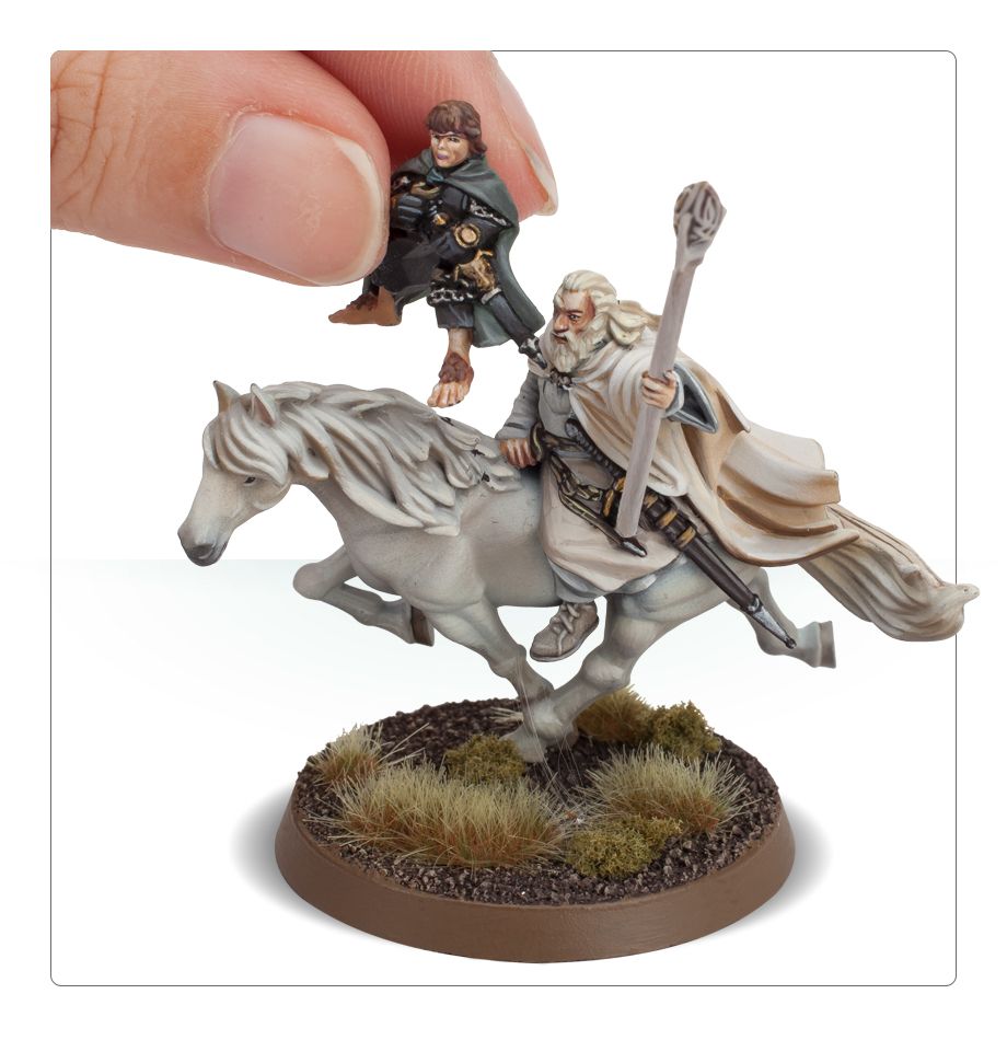 Gandalf the White and Peregrin Took