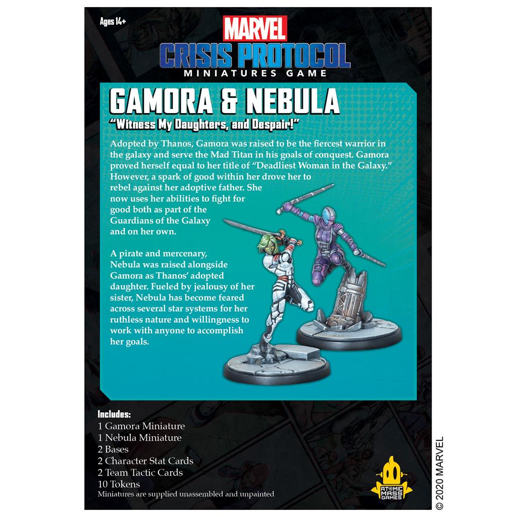 Gamora and Nebula: Marvel Crisis Protocol