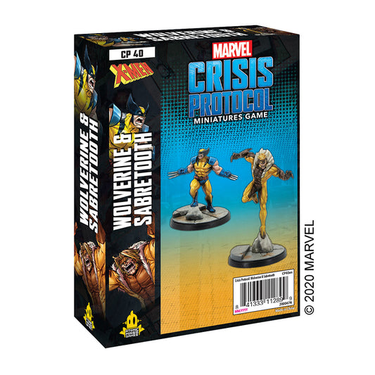 Wolverine and Sabretooth: Marvel Crisis Protocol