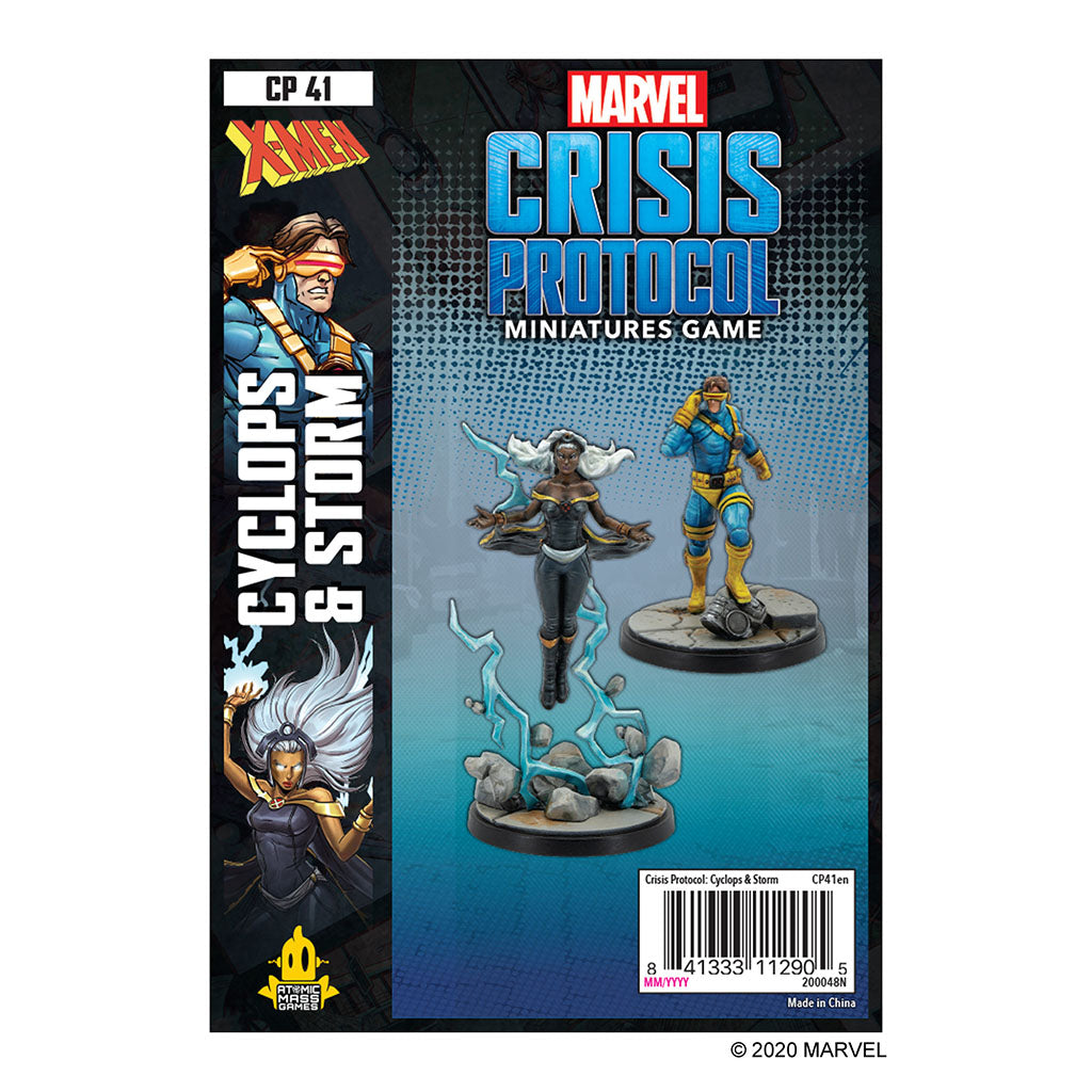 Storm and Cyclops: Marvel Crisis Protocol