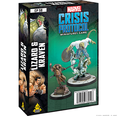 Lizard and Kraven: Marvel Crisis Protocol