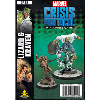 Lizard and Kraven: Marvel Crisis Protocol