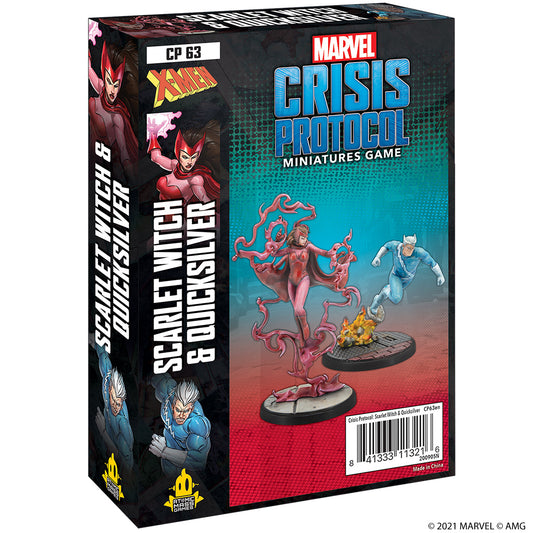 Scarlet Witch and Quicksilver: Marvel Crisis Protocol